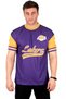 Men's Purple Los Angeles Lakers T-Shirt2303132 - 2