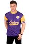 Men's Purple Los Angeles Lakers T-Shirt2303132 - 3