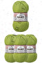 Nako Diamond Hand Knitting Yarn Amigurumi Yarn 4 Pieces Mixed Colors 225 Meters 100% Premium Micro Acrylic