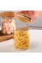 Glass Canisters for Coffee and Sugar, 600ml, Set of 2, Airtight Lids - 3