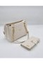 Justpolo Chain Women's K Shoulder Bag Adjustable Long Strap Bag Wallet Set