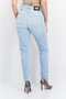 Women Regular Fit High Waist Rip Non-Stretchable Denim Jeans, Blue - 4