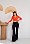 Black Flared Trousers