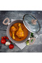 24cm Smart Granite Series Casserole with Glass Lid RF9468BGE - 6
