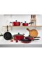 10 Pcs Aluminum Non-Stick Cookware Set - 6