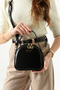 Tn-097 women's shoulder bag hand bag cross bag black - 4
