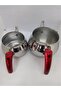 Kapris Küre Stainless Steel Self-Draining Family Size Teapot - 4