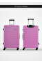 Beta Cabin Size ABS Hardside Spinner Luggage Trolley – Lightweight 10KG 4-Wheel, 20 Inch, Pink - 4