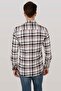White Black Striped Lumberjack Gift Boxed Men's Shirt - 6