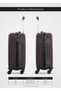 Vertex Series Set of 2 Luggage – Lightweight ABS Hardshell,10KG Carry-On & 30KG Large Trolley Coffee - 3