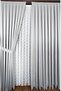 Diamond Double Wing Light Gray Velvet Textured Closely Pleated Plain Island Background Curtain Plain 100 X 260 - 7
