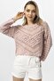 Women's Lace Detailed Openwork Knitwear Sweater 255205 - - 4