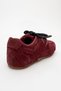 SERENA Burgundy Suede Genuine Leather Women's Sneakers - 4