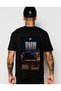 Black Car Front/Rear Printed New Season Oversize T-Shirt -Mingalondon