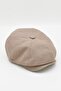 Peaky Blinders Hat Newsboy Trend 8 Piece Cap Fedora-Brown - 2