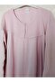 Oversize, Thick, winter, raised inside, 3 buttons, 100% cotton, large size, long mother's nightgown - 6