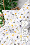 Baby 100% Cotton Astronaut Baby Bedding Set - Gray - 2