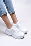 Women's White Sneakers 0012140 - 3