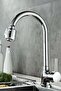Kitchen Sink Faucet, 5 Years Warranty, Double Water Inlet, Functional 3 Stage Moving Head - 2