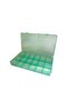 5-Piece Mix Transparent 18 Compartment Jewelry Box Jewellry Store Buckle Ring Storage Box - 2