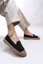 Iohnalyn Women's Espadrille 00121 Black - 4