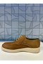 St 420 Men's Sand Nubuck Genuine Leather Daily Casual Lace-Up Loafer Shoes - 5