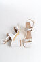 Women's Thick Heeled Buckle Double Strap Sandals Casual Heeled Shoes - 3