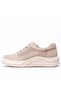 Prenia Women's Khaki Leather Shoes 216679
