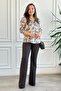 Belted Flared-Fit Fabric Trousers - 3
