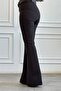 Belted Flared-Fit Fabric Trousers - 7