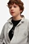 08-14 Years Boy Gray Pants Shirt Suit - Gray - 4