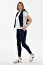 Women's White Crew Neck Basic T-Shirt 50305879-Vr013 - 4