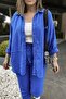 Women's Linen Shirt and Pants Set 100% Linen 0009 - 4