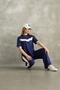 Garnish Strip Detail Modal Short Tracksuit Set - 4