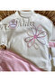 Girl's Ruffle Detailed Floral Pants Blouse Suit - 2