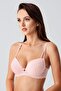 Push up Lace Detailed Bra C18415 Powder - 3