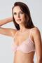 Underwire Lace Detailed Recovery Bra C18410 Powder - 3