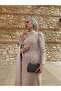 Büka Women's Stylish Evening Dress Bag with Stone Finger Interlocking Ring - 3