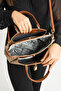 Original Women's Printed Lock Detailed Hand and Shoulder Bag - 6