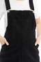 Johana Maternity Jeans Salopet - Black - 4