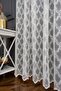 Farbateks Planting Seher Pattern New Design Pattern 3 Layers Pleated Iron Don't Want Tulle Curtain