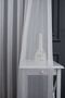 Silver Metallic Gray Color Glitter Steel Style Design Tulle 1e3layer Tight Pleated