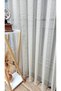 Mink Beige Colored Mesh New Design 3 Layer Pleated Mesh Tulle Curtain - 2