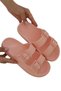 Unisex Double Buckle Medical Lightweight Eva Slippers Pudra - 4