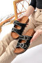 Pien Double Buckle Stylish Daily Full Orthopedic Slippers - 2