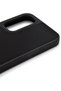 Samsung Galaxy A14 Compatible Leather Look Hard Cover Case Black - 4