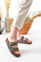 Pien Double Buckle Stylish Daily Full Orthopedic Slippers - 3