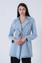 Front Tie Denim Jacket