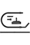 مكنسة كهربائية أسطوانية سعة 18 لترًا وقوة 2100 وات CV-950F - أحمر نبيذي - 5