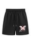 Be Yourself Butterfly Printed Basic Shorts - 2